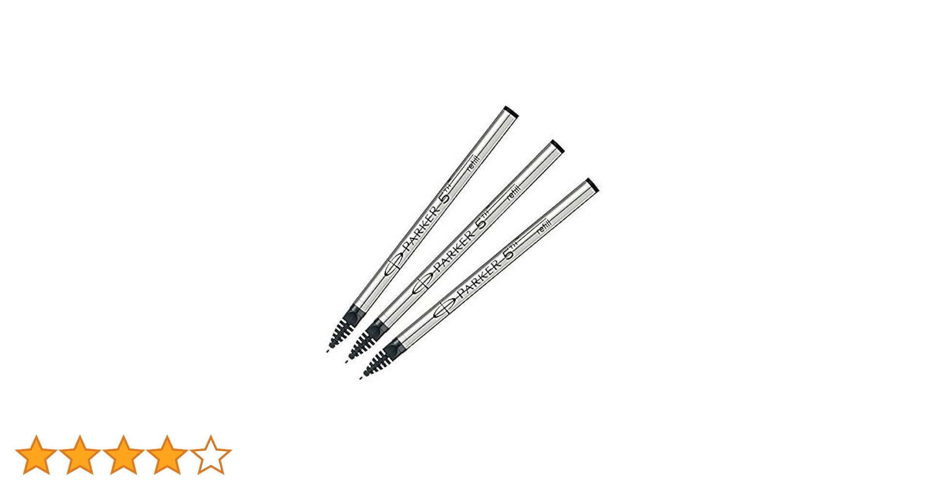 PARKER 5th 替芯 リフィル M ブラック『新品・未使用』 Amazon | パーカー【PARKER】【5本まとめ買い】替芯 ブラック